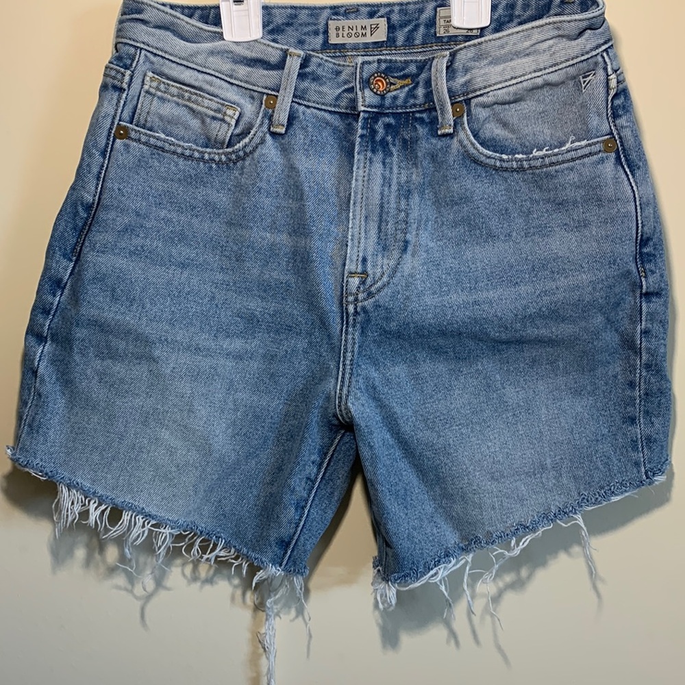 Women’s jeans converted to shorts